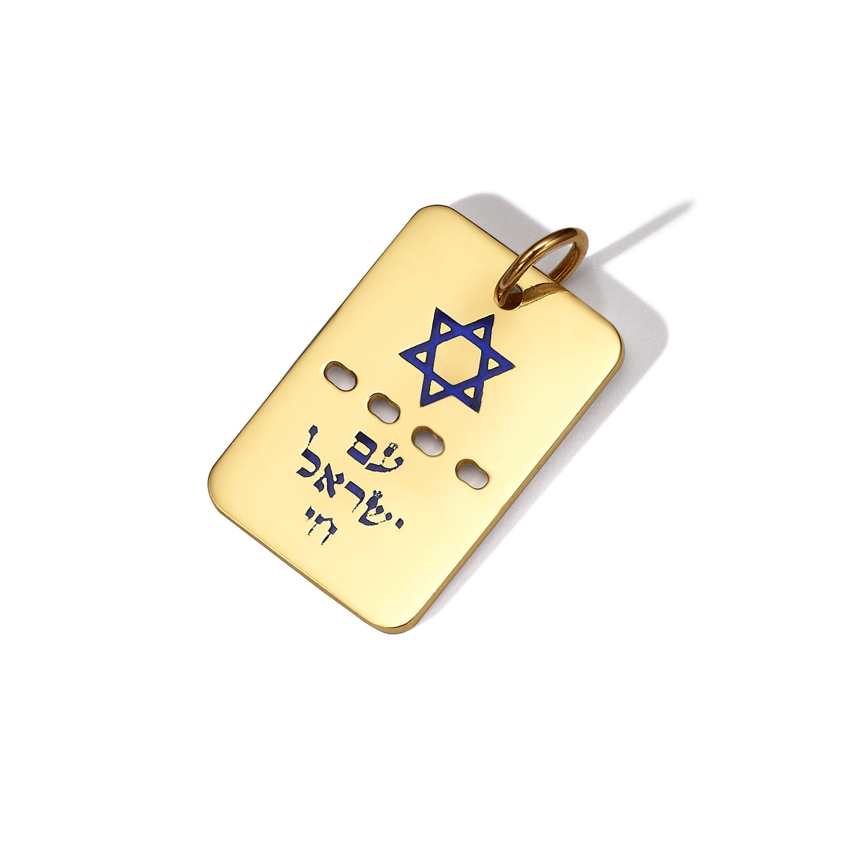 The Hebrew Dogtag Pendant
