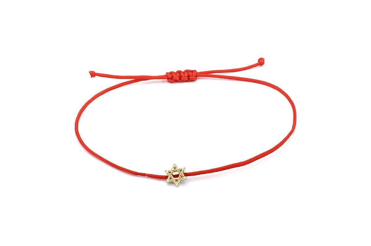 Mini David Star on cord