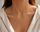 Dancing Diamond Necklace