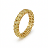 **A RADIANT LEGACY CAPTURED IN GOLD** — ring packshot, Side angle
