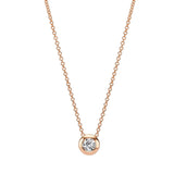 Diamond On A Chain Necklace