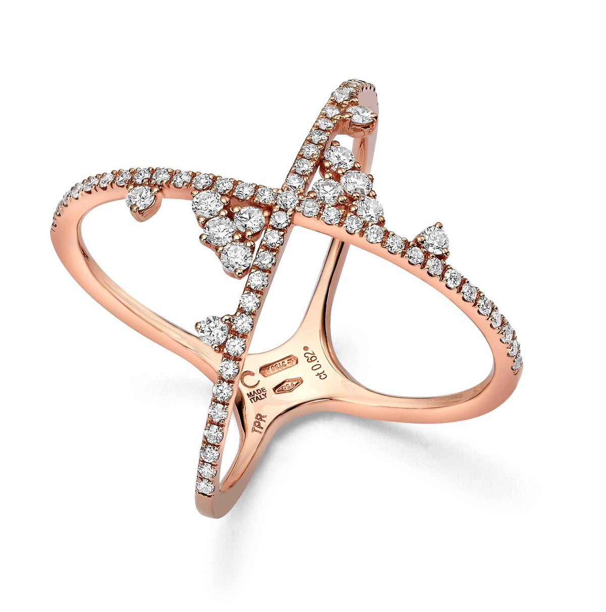 X Diamond Ring