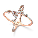 X Diamond Ring