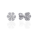 Minimalist Flower Stud Earrings