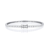 Classic 2ct diamond tennis bracelet clasp