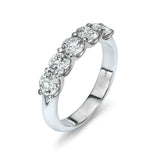 5 Round Brilliant Eternity Ring