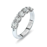 5 Round Brilliant Eternity Ring