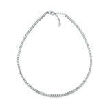 Diamond Tennis Necklace white gold 18kDiamond Tennis Necklace