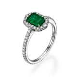 Emerald Diamond Ring