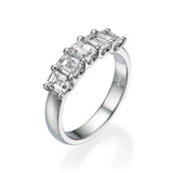 5 Emerald-Cut Eternity Ring