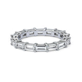 East-West Baguette Eternity Ring