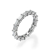 East-West Baguette Eternity Ring