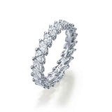 Marquise-Cut Eternity Ring