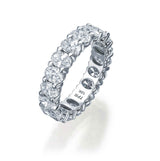 Oval-Cut Eternity Ring