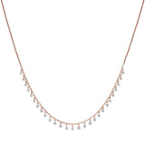 Dancing Diamond Necklace