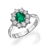 Diana Emerald Ring
