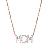 Diamond MOM necklace