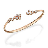 Snowflakes Bezel Bangle