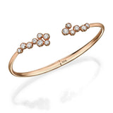 Snowflakes Bezel Bangle