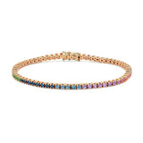 Sapphires Tennis Bracelet