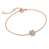 Diamond Flower Bracelet