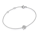 Diamond Clover Bracelet