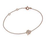 Diamond Clover Bracelet