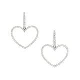 Heart Drop Earrings