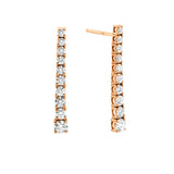 Degrade Tennis diamond Earrings