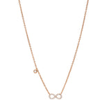 Infinity Diamond Necklace