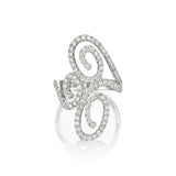 Arabesque Diamond Ring white gold