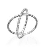 Diamond X Ring