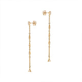 Diamond Chain Earrings