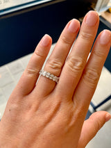 Oval-Cut Eternity Ring