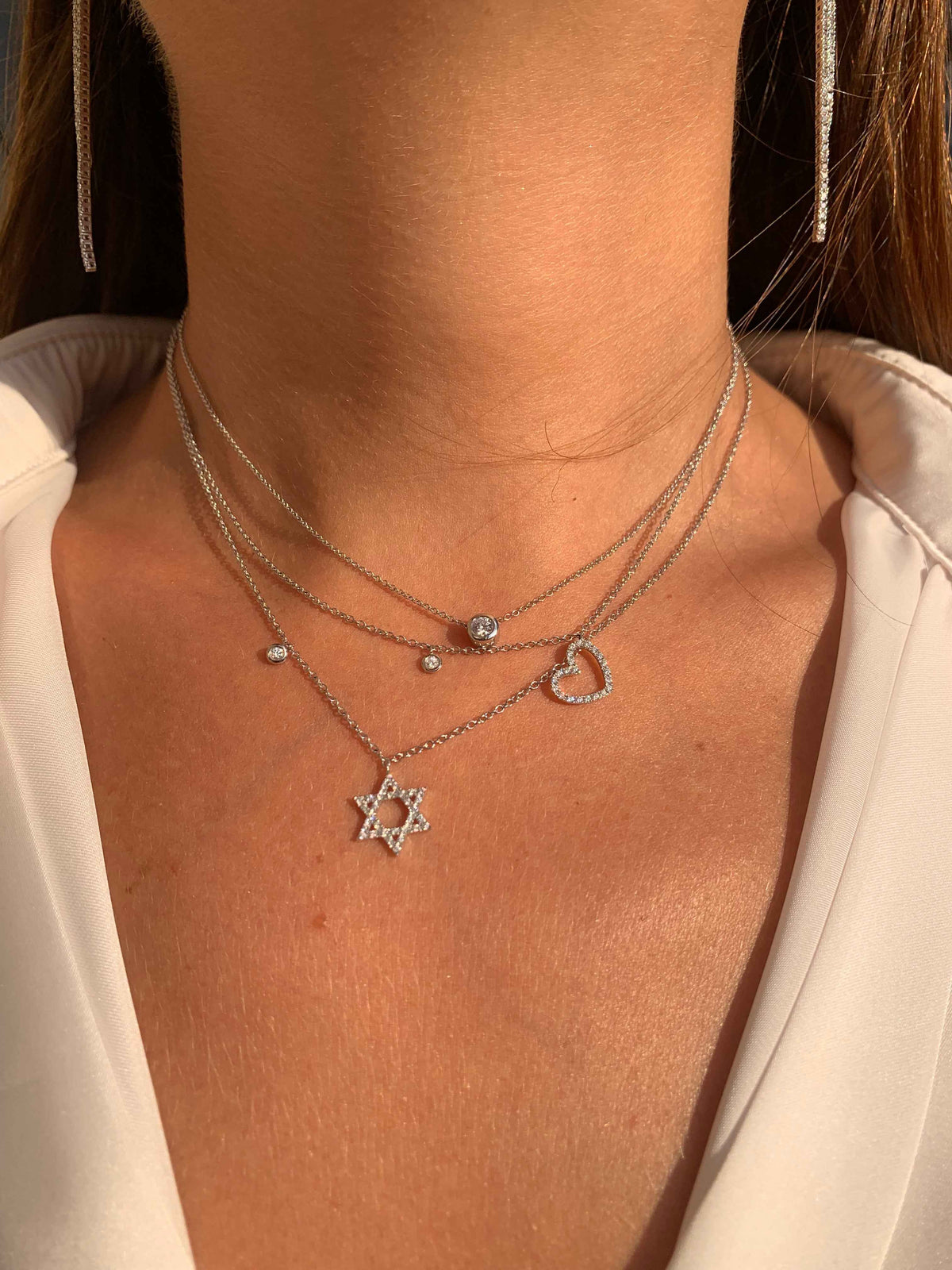 Star Of David Necklace