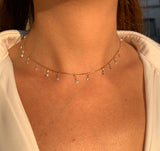 Floating Diamond Necklace