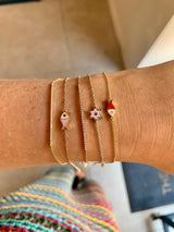 Enamel Tricolor Lucky Fish 18K Gold Fine Jewelry