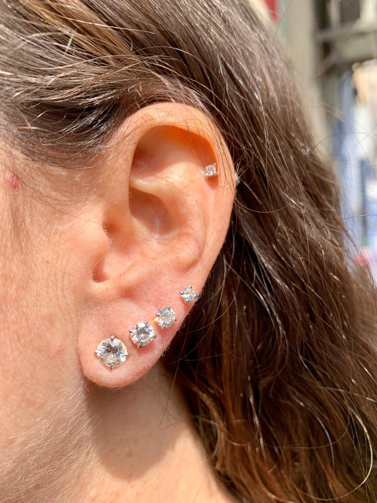 Diamond Studs - 0.60 tcw