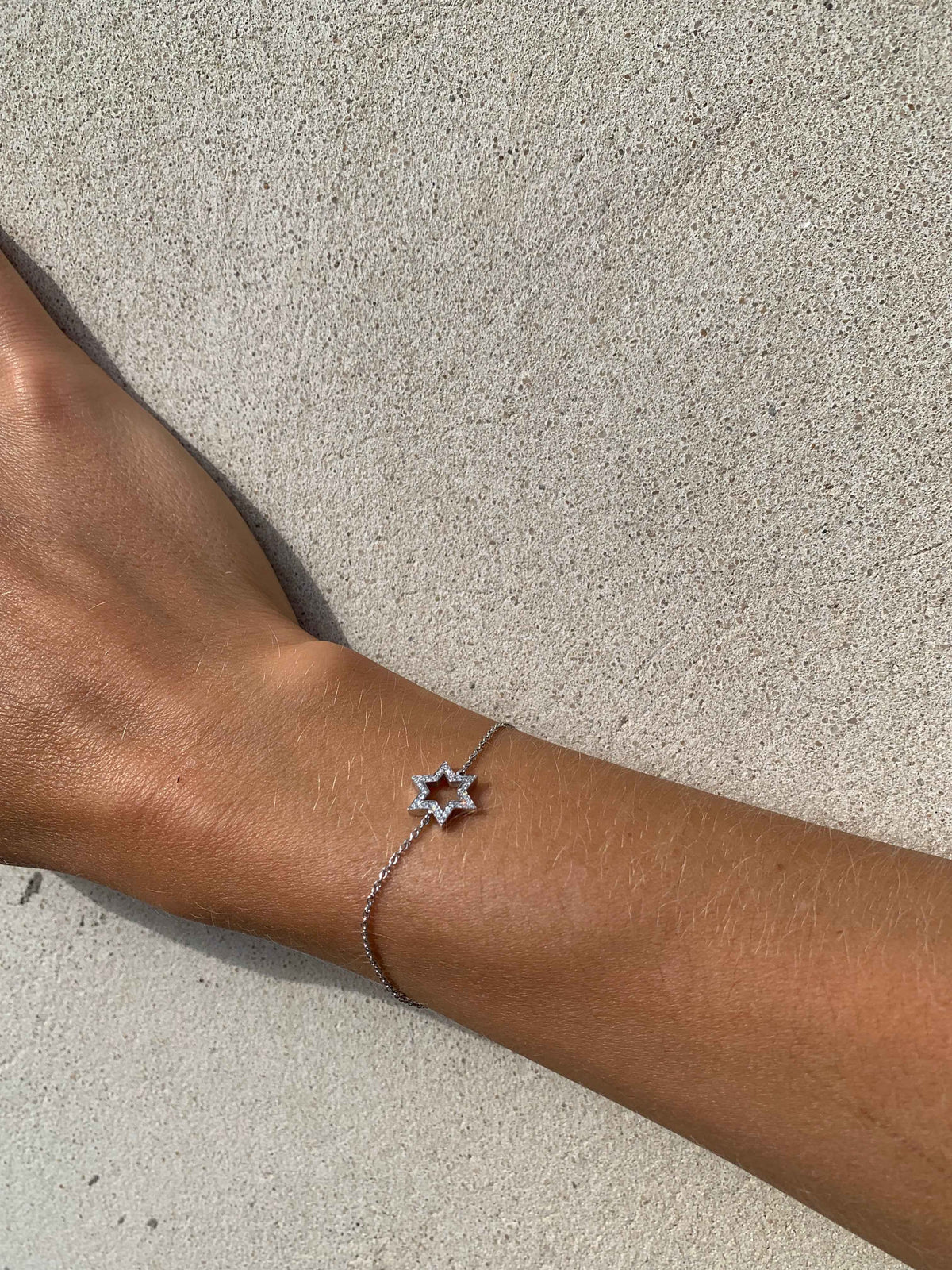 Star of David Bracelet 18K Gold Fine Jewelry