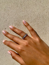 9 Oval-Cut Eternity Ring