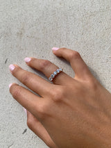 5 Round Brilliant Eternity Ring