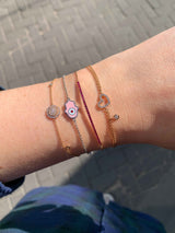 Fine Diamond Sun Bracelet