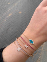 Diamond Sun Bracelet