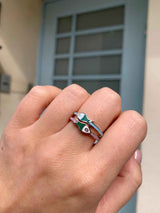 Enamel Fish Ring