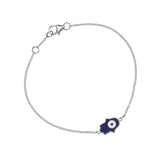 Enamel Protection Hamsa Hand 18K Gold Fine Jewelry
