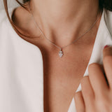 Diamond Hamsa Necklace