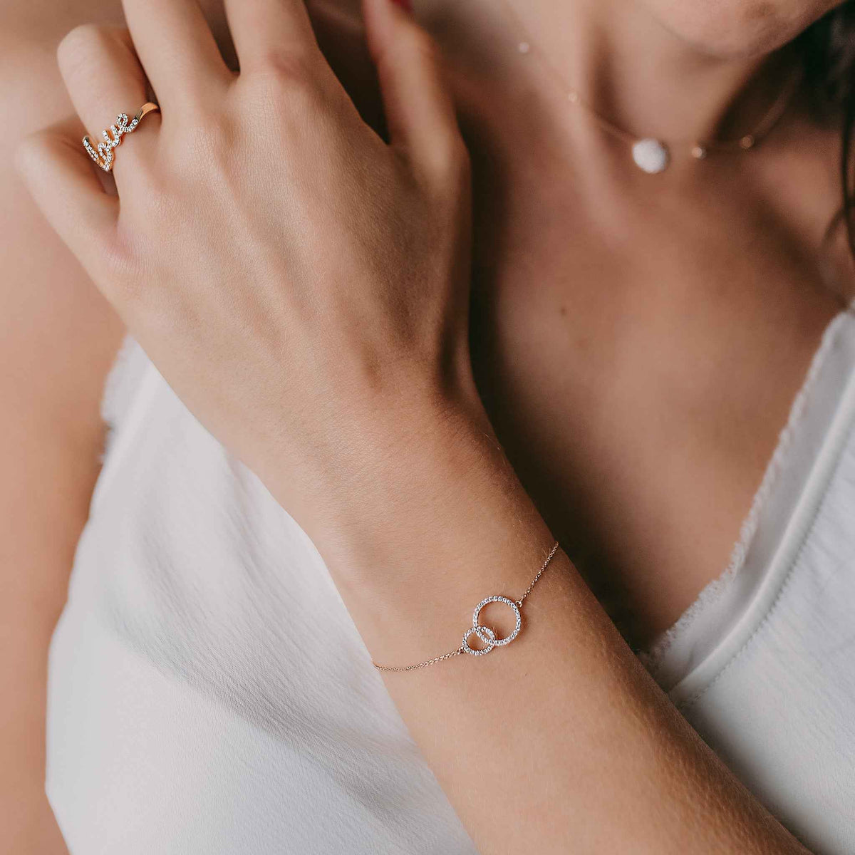 Diamond Circles Bracelet