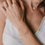 Diamond Circles Bracelet
