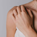 Diamond Love Ring