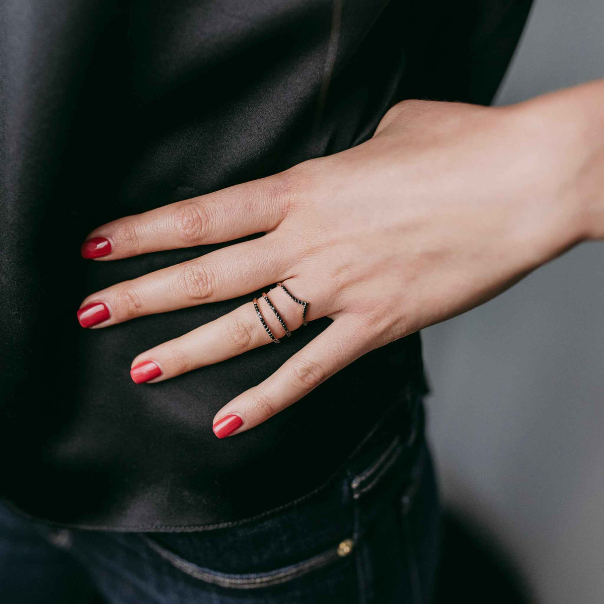 Black Diamond Sergeant Ring